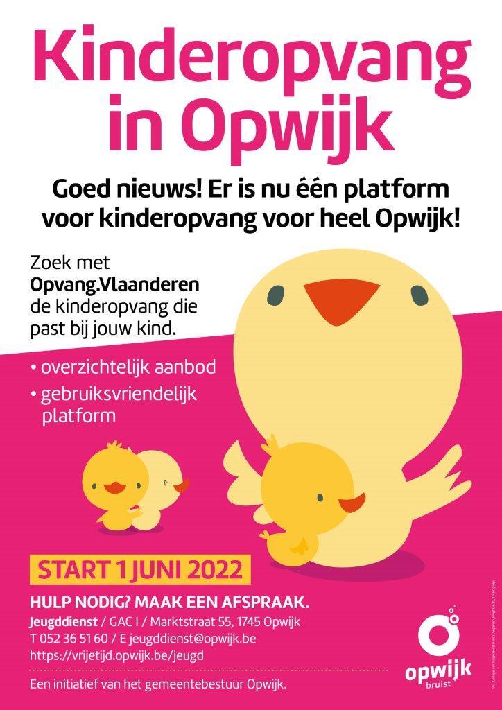 Digitaal loket kinderopvang in Opwijk