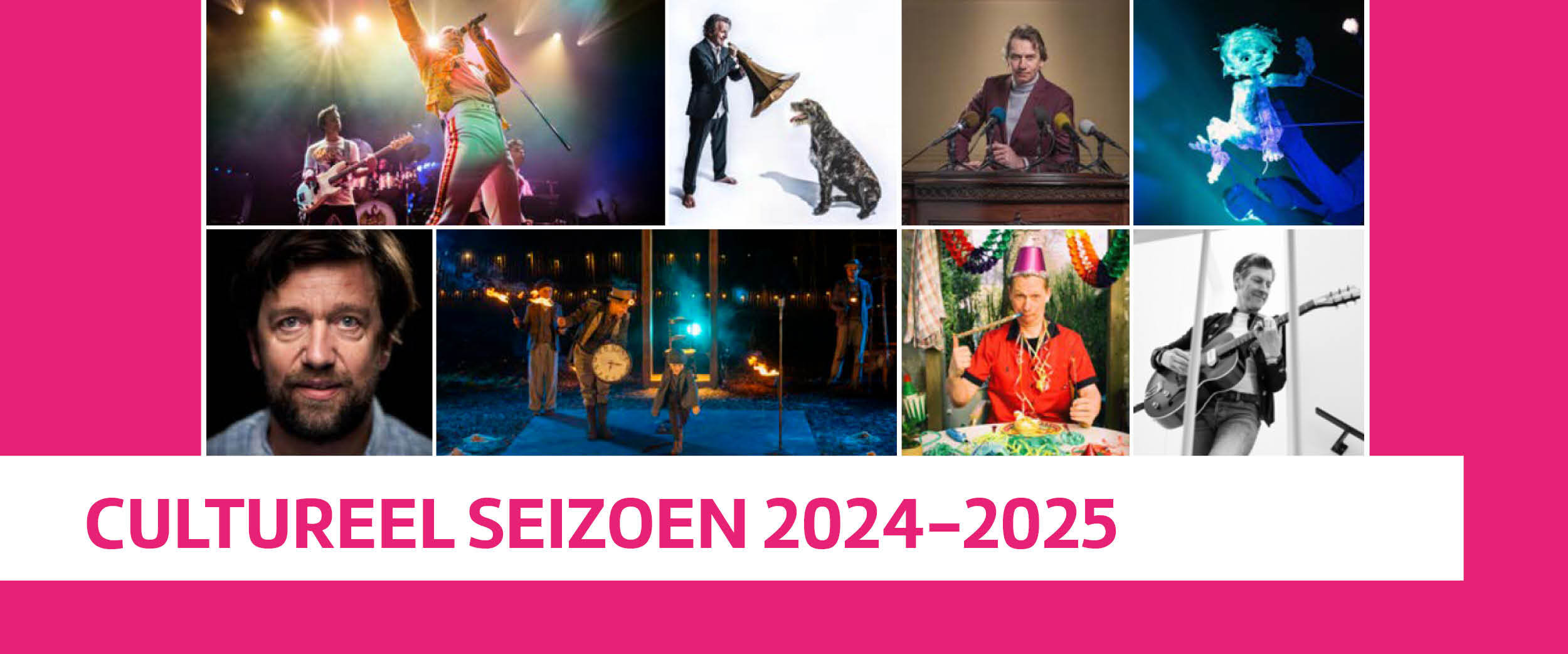 Programmatie cultureel seizoen 2024-2025