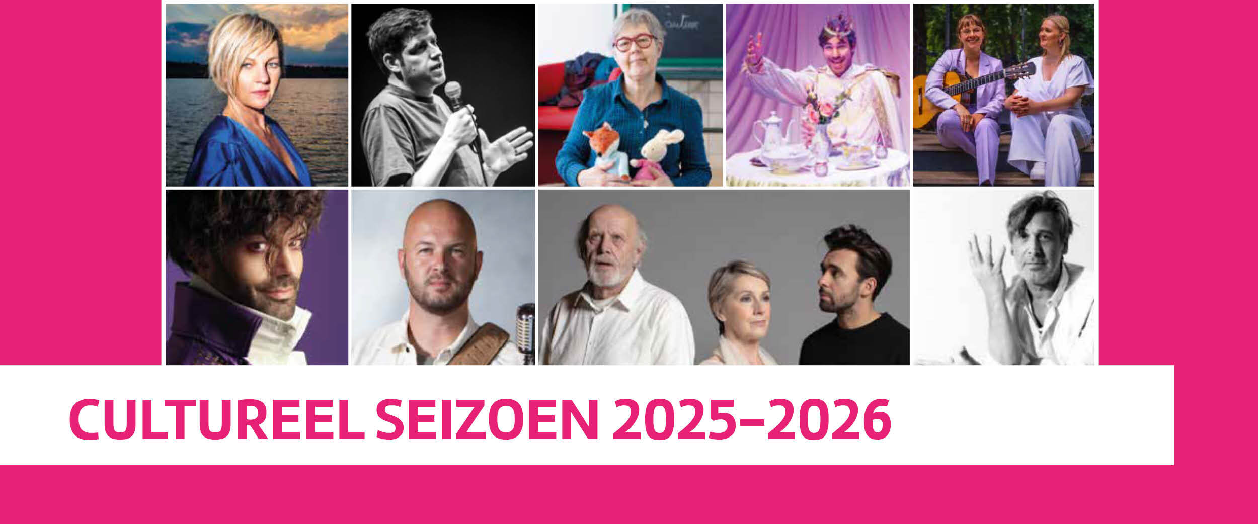 Programmatie cultureel seizoen 2025-2026